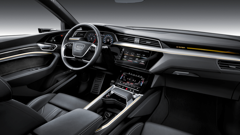 Illustration for article titled The 2019 Audi E-Tron Is a $74,800 All-Electric SUV That Can Do 0-60 in 5.5 Seconds